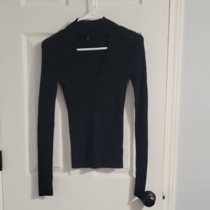 Express Classic Black Knit Sweater